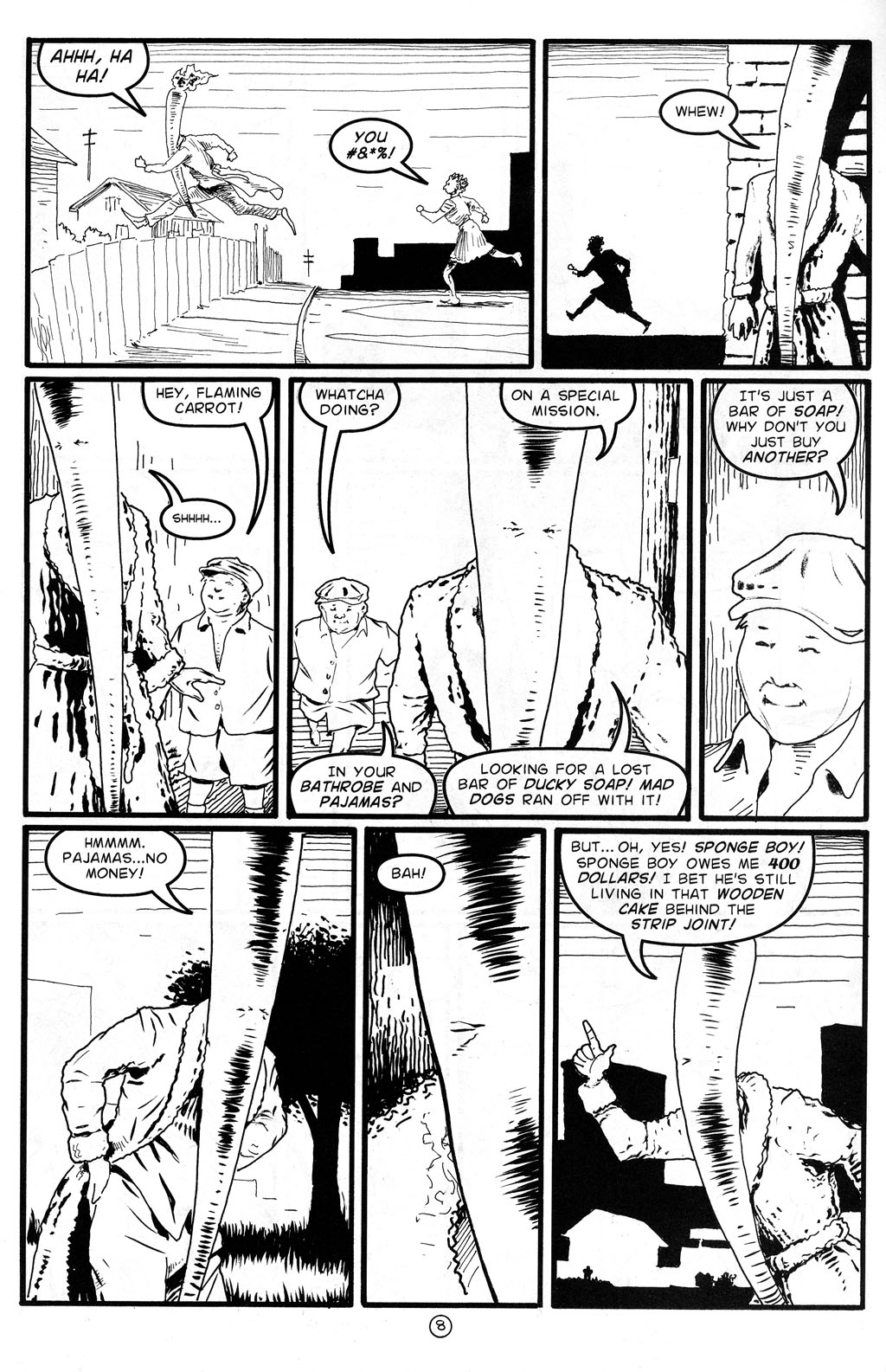 Read online Flaming Carrot Comics (2004) comic -  Issue #4 - 10