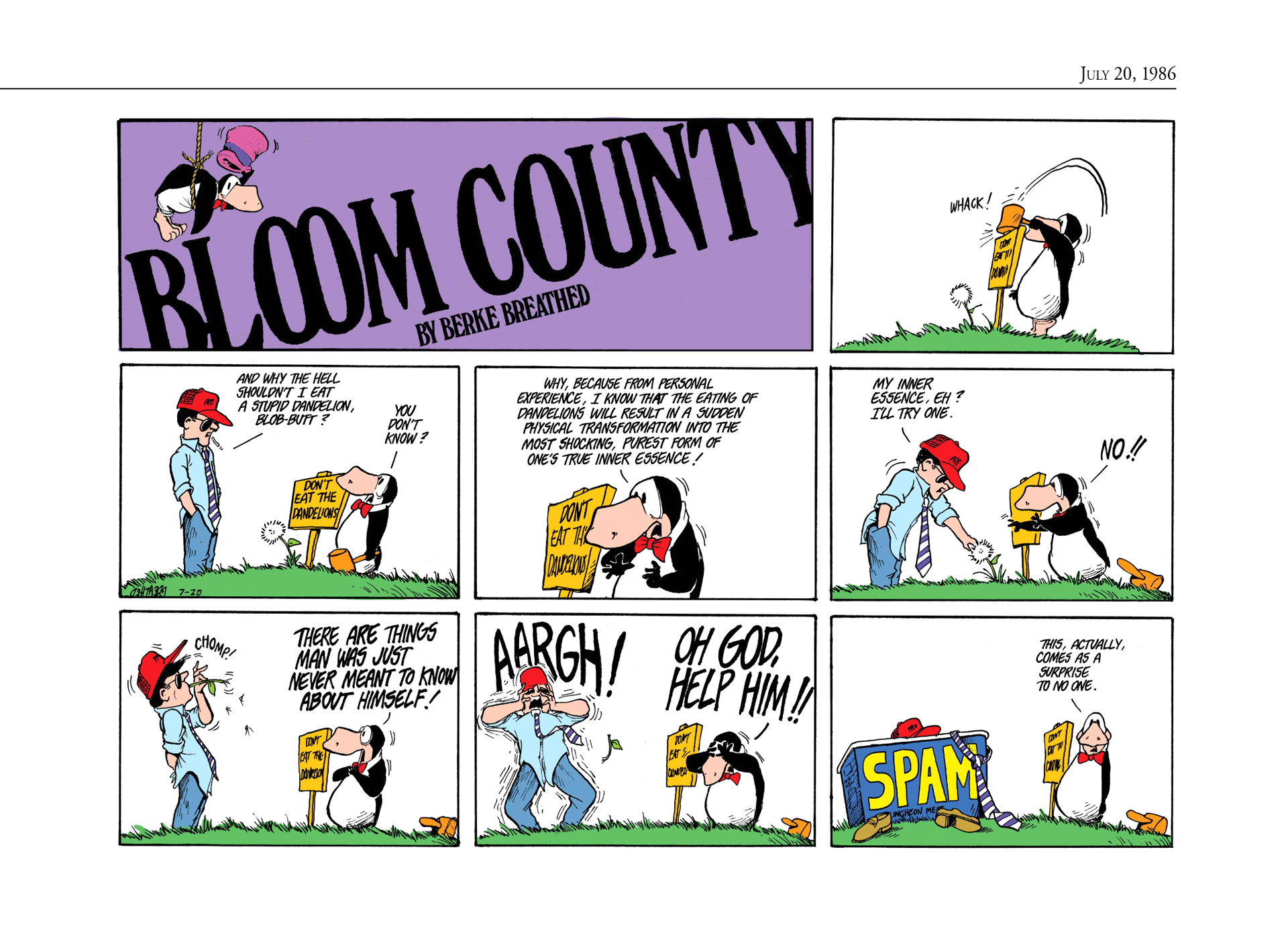 Read online The Bloom County Digital Library comic -  Issue # TPB 6 (Part 2) - 60