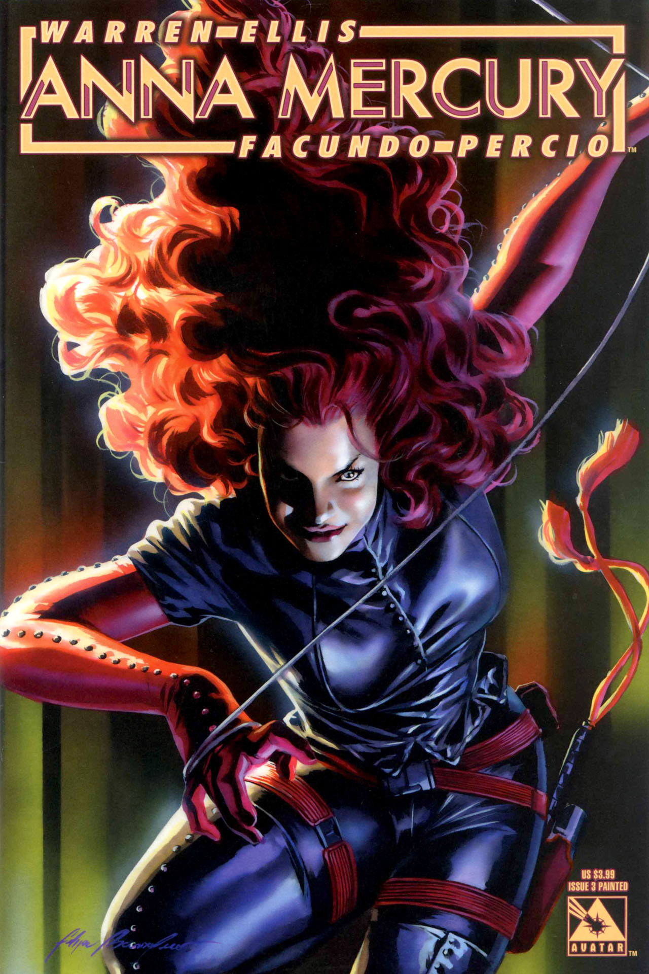 Read online Anna Mercury comic -  Issue #3 - 3