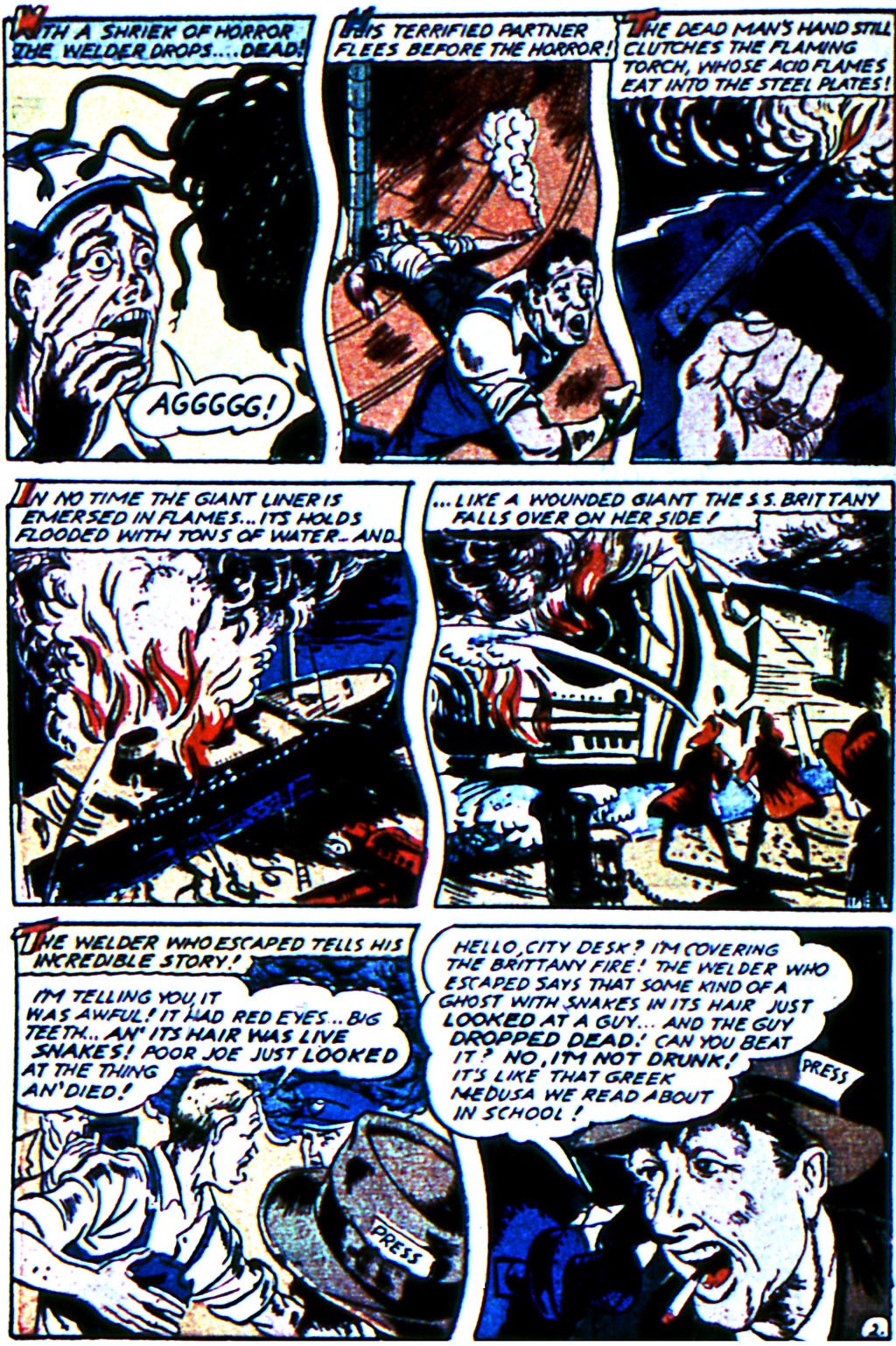 Read online USA Comics comic -  Issue #6 - 4