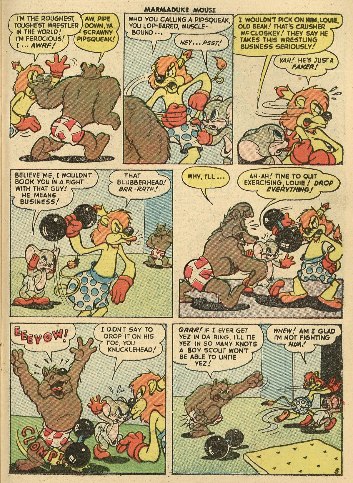 Read online Marmaduke Mouse comic -  Issue #56 - 23