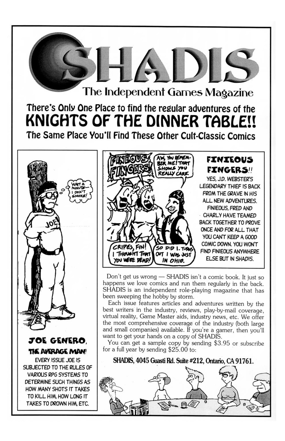 Read online Knights of the Dinner Table comic -  Issue #3 - 2