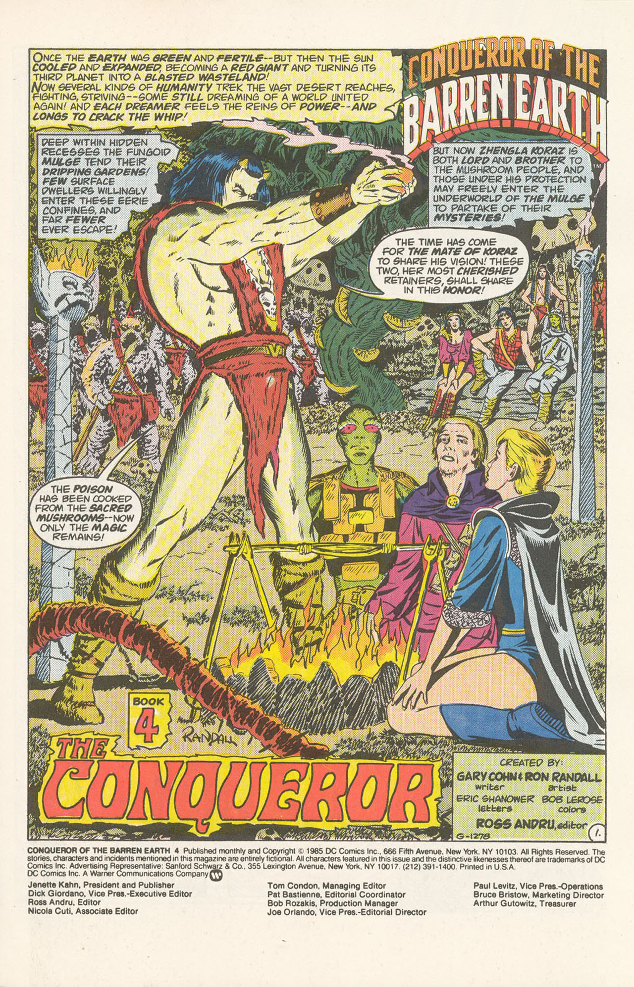 Read online Conqueror of the Barren Earth comic -  Issue #4 - 3
