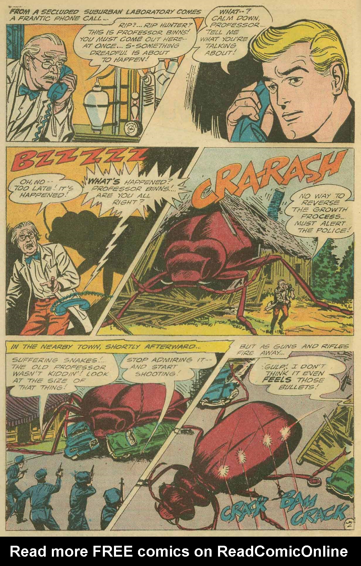 Read online Rip Hunter...Time Master comic -  Issue #29 - 4