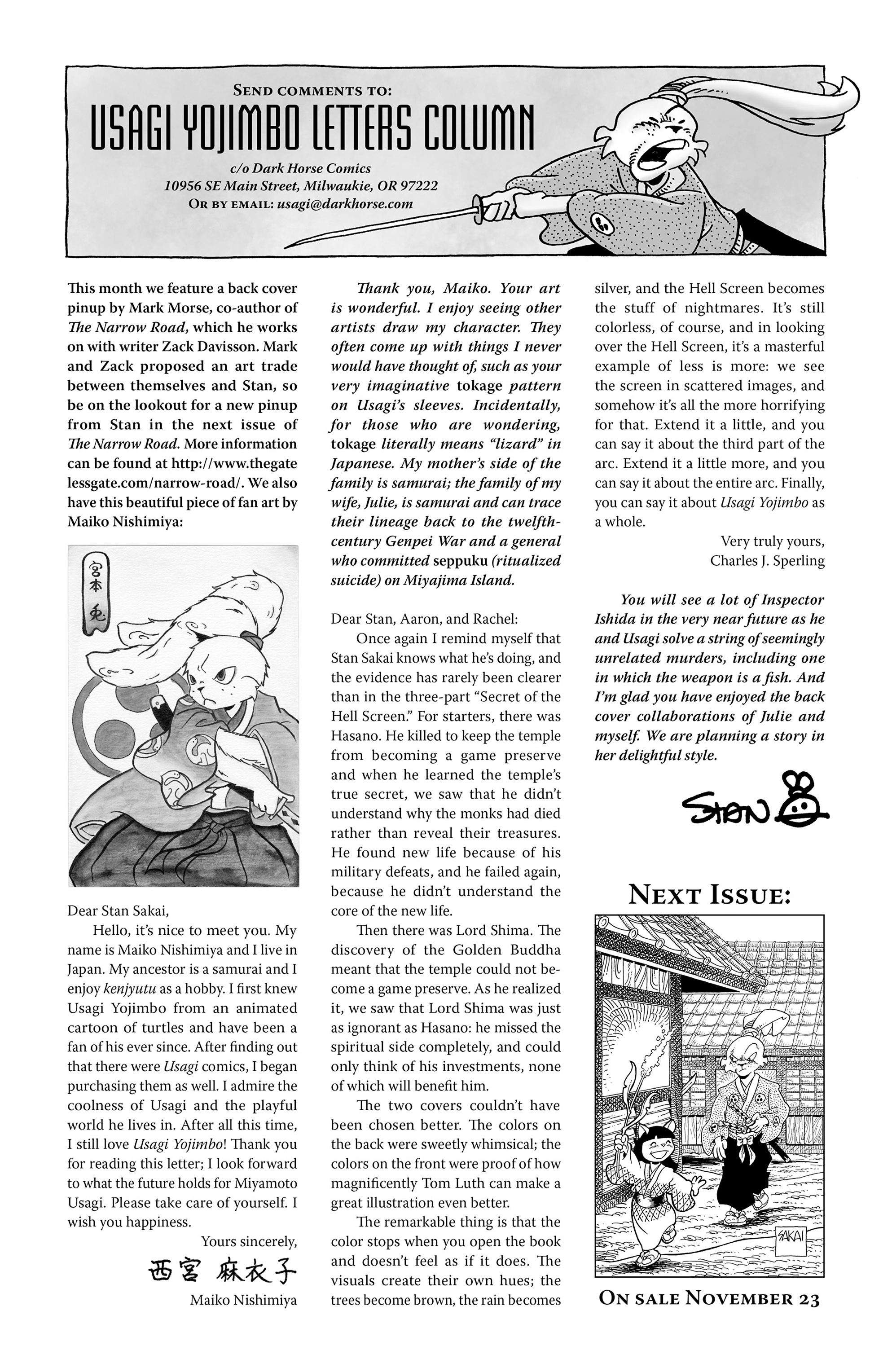 Read online Usagi Yojimbo (1996) comic -  Issue #158 - 27