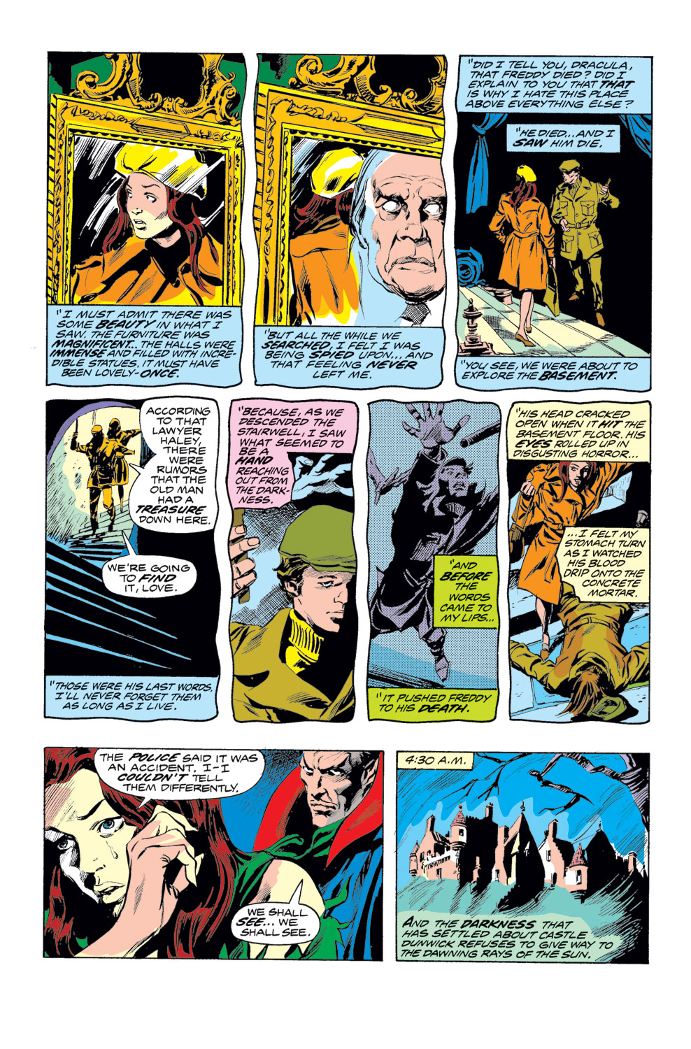 Read online Tomb of Dracula (1972) comic -  Issue #23 - 11