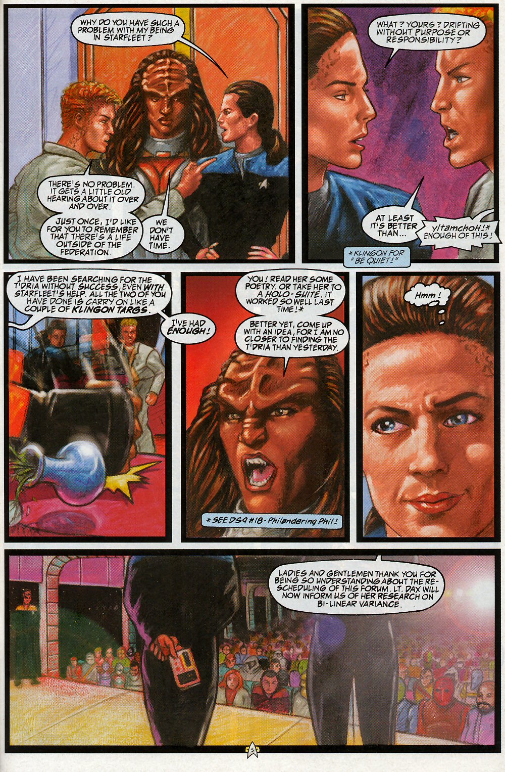 Read online Star Trek: Deep Space Nine (1993) comic -  Issue #31 - 39