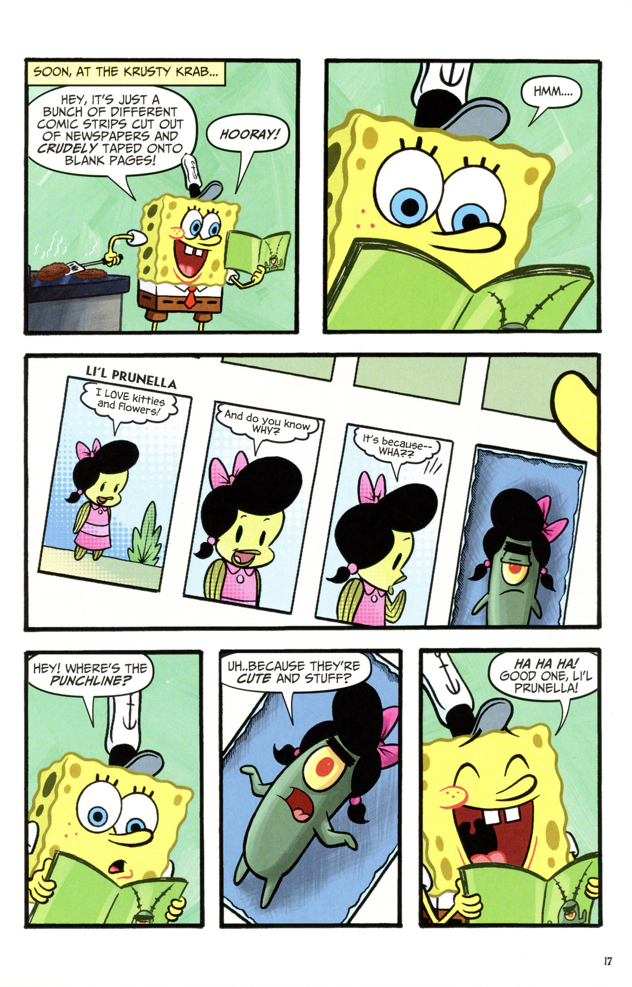 Read online Spongebob Freestyle Funnies comic -  Issue # FCBD 2013 - 19