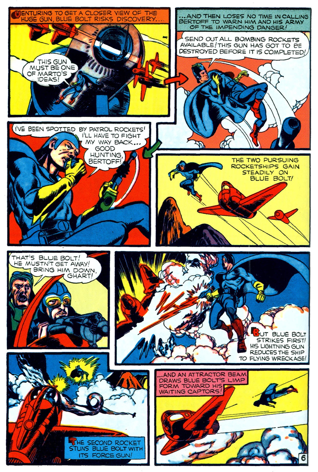 Read online Blue Bolt comic -  Issue # TPB - 46