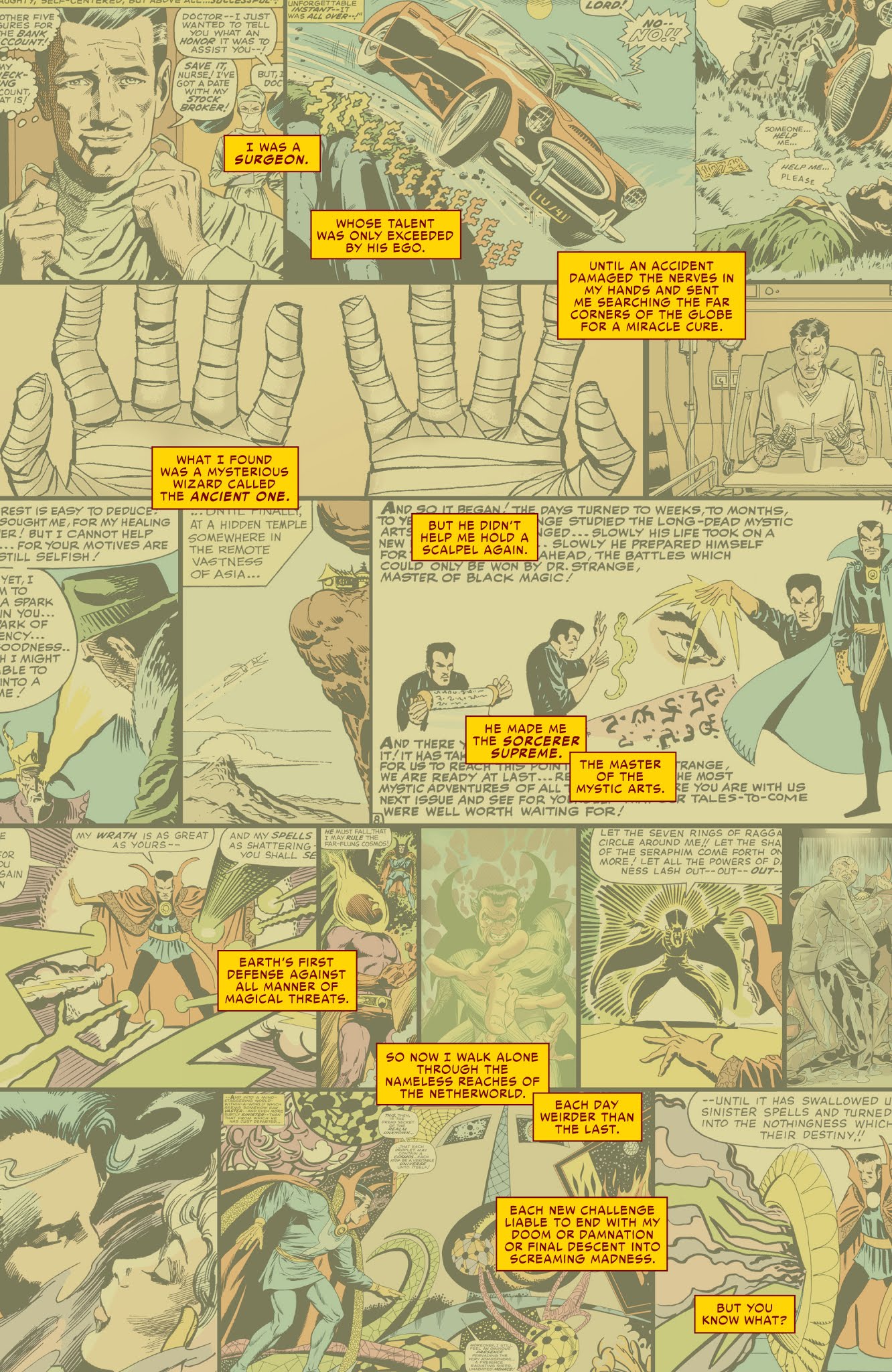 Read online Doctor Strange: Strange Origin comic -  Issue # TPB - 105