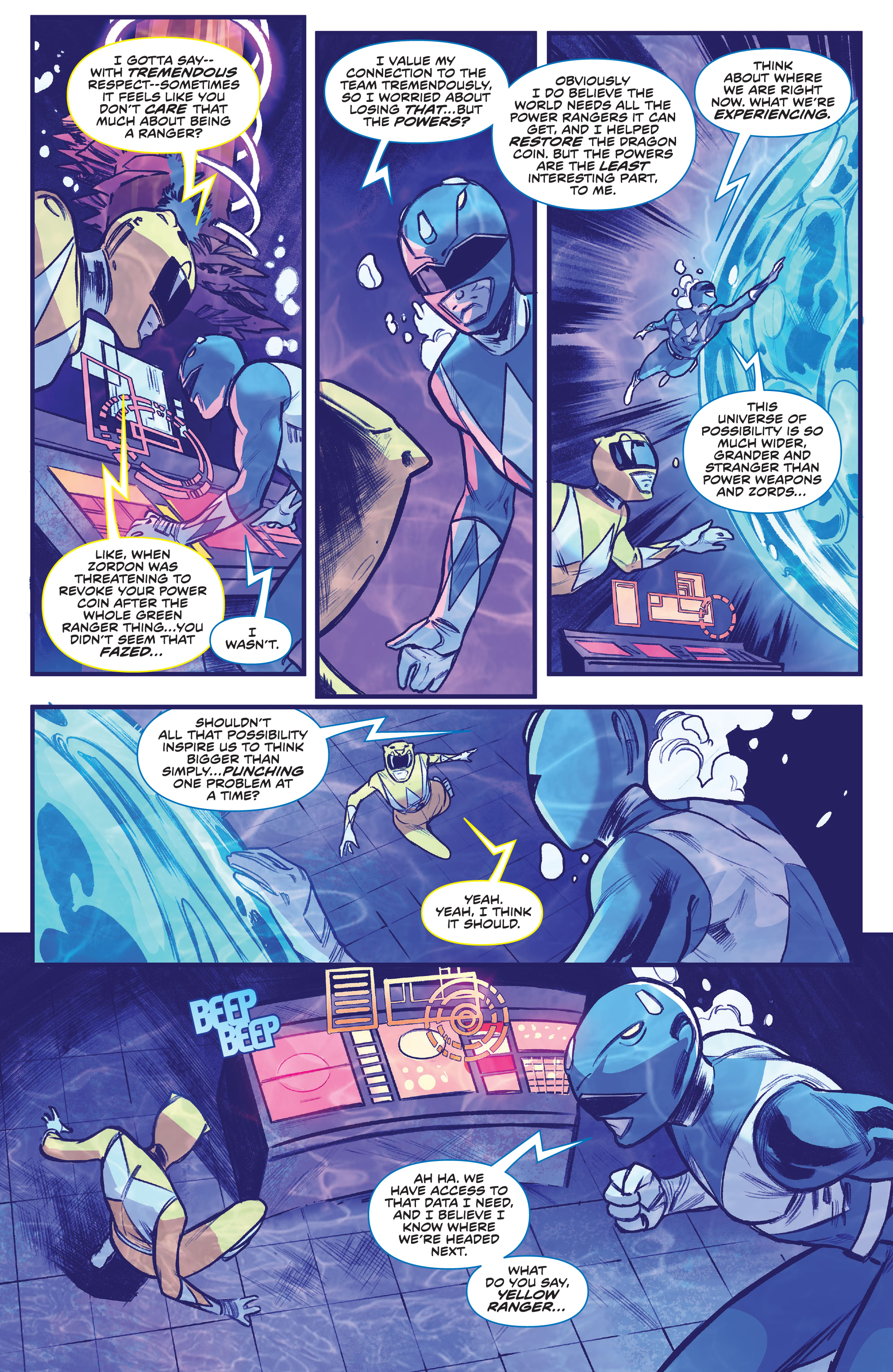 Read online Mighty Morphin comic -  Issue #18 - 20