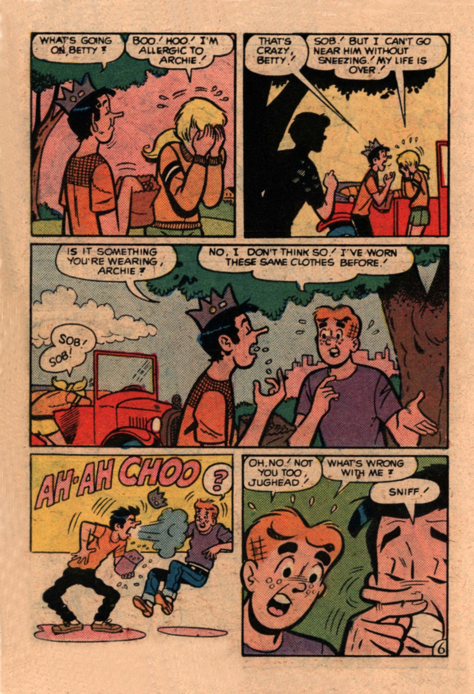 Read online Betty and Veronica Digest Magazine comic -  Issue #1 - 70