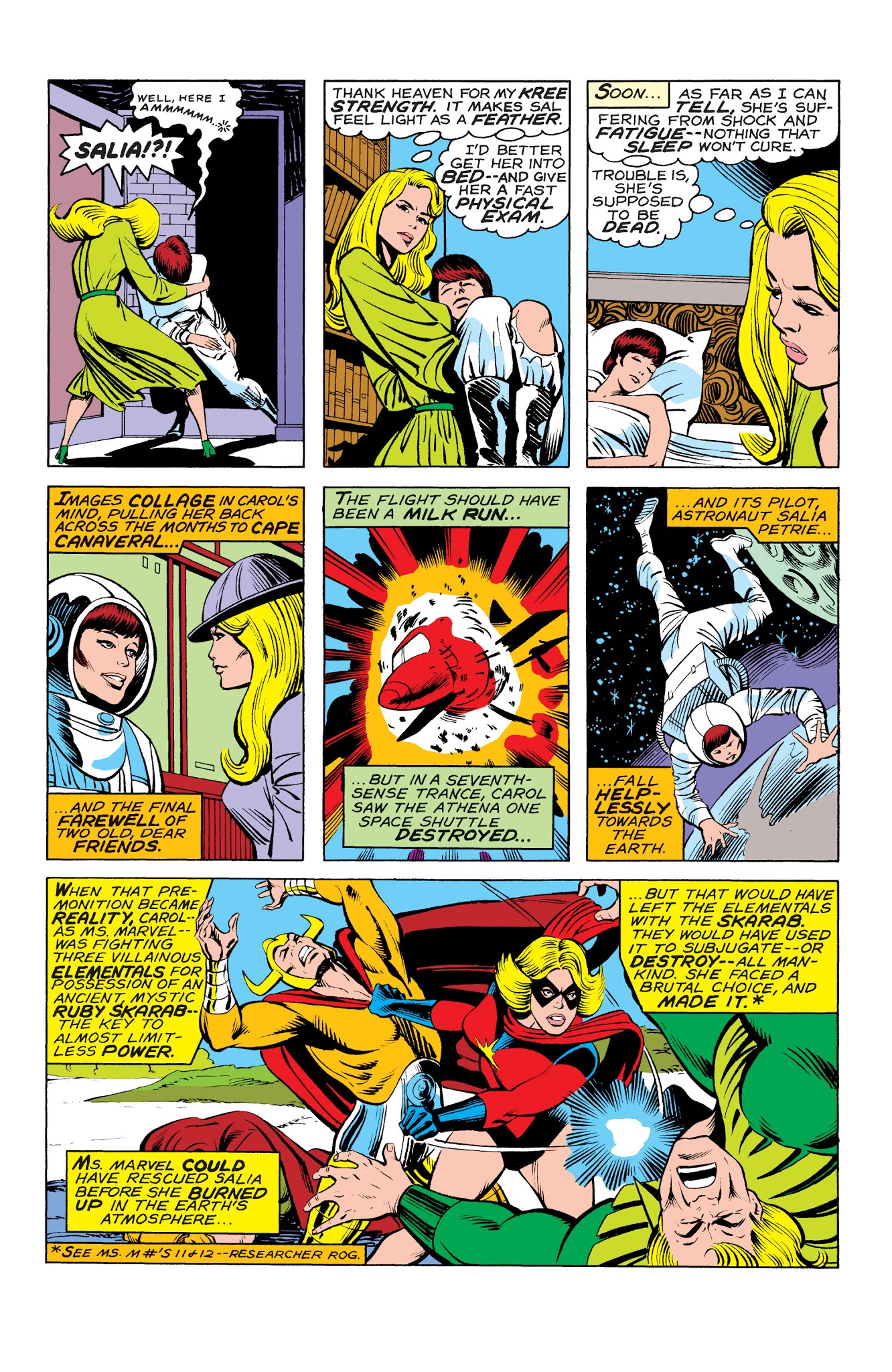 Read online Marvel Masterworks: Ms. Marvel comic -  Issue # TPB 2 - 156