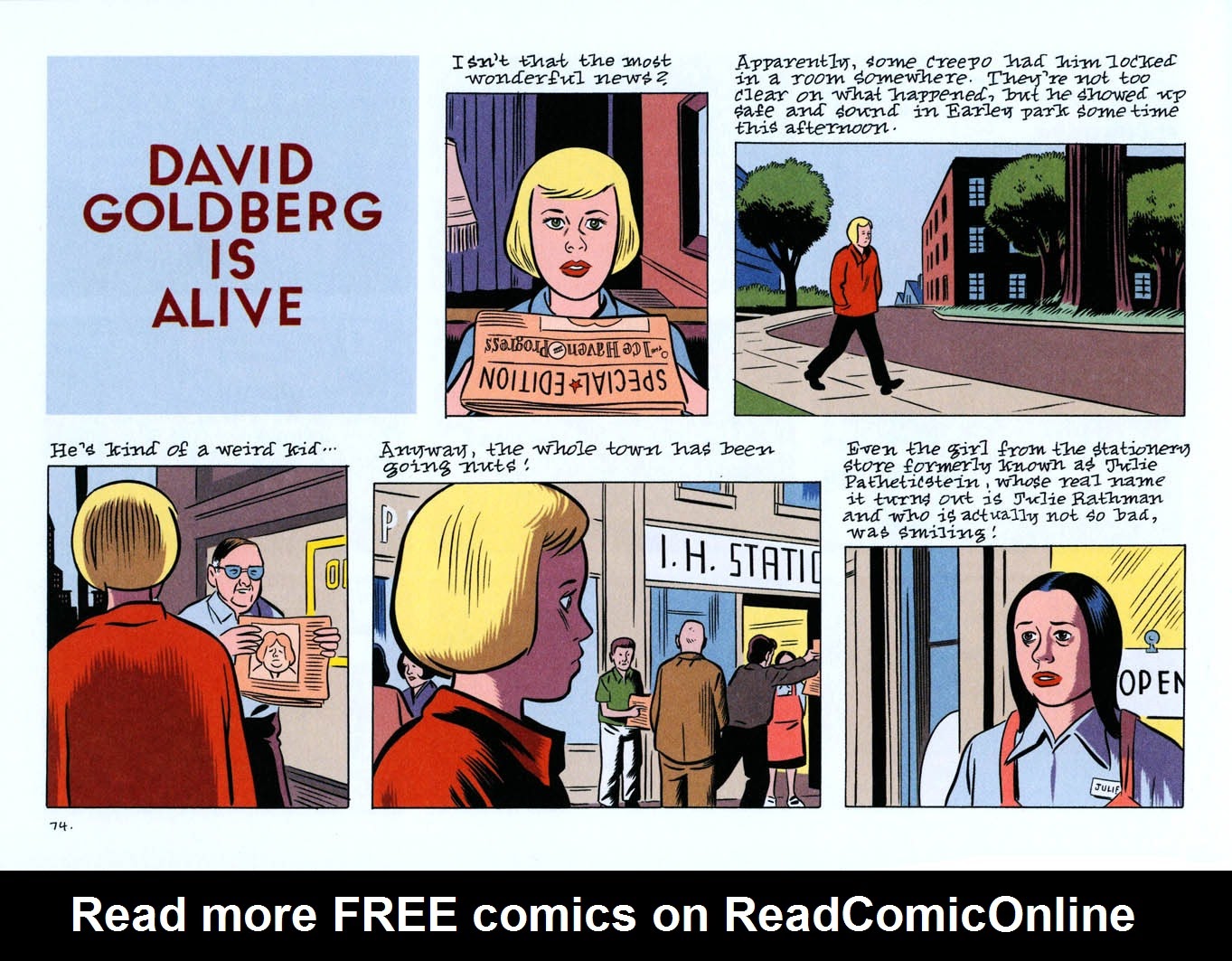 Read online Ice Haven comic -  Issue # TPB - 78