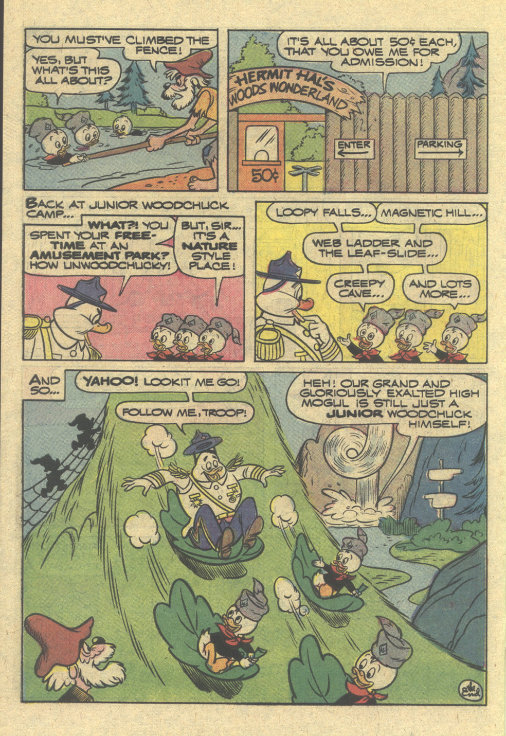 Read online Huey, Dewey, and Louie Junior Woodchucks comic -  Issue #71 - 34