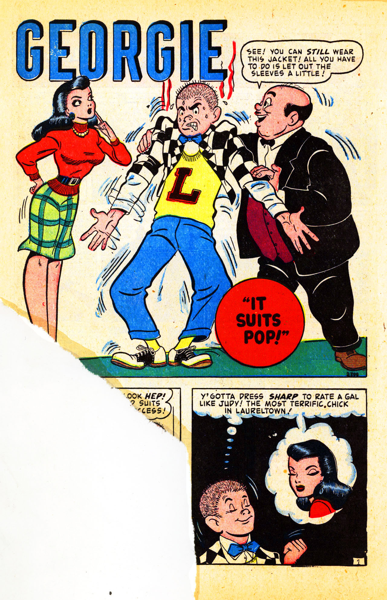 Read online Georgie Comics (1945) comic -  Issue #17 - 14