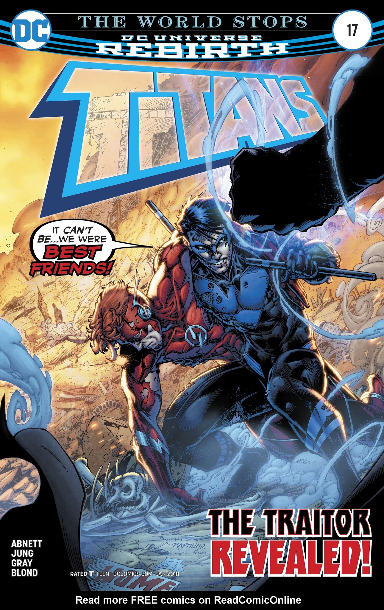 Read online Titans (2016) comic -  Issue #17 - 1