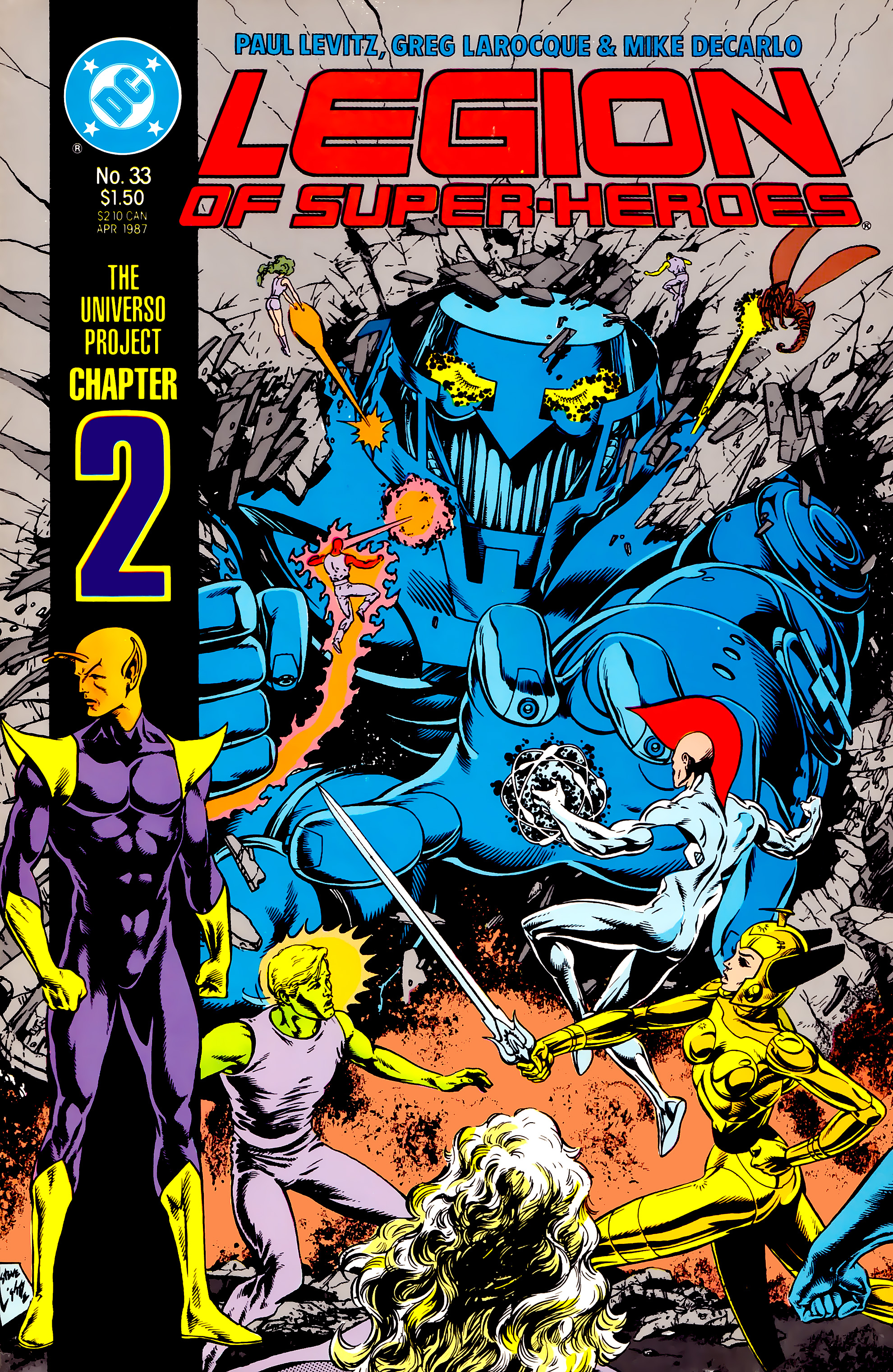 Read online Legion of Super-Heroes (1984) comic -  Issue #33 - 1