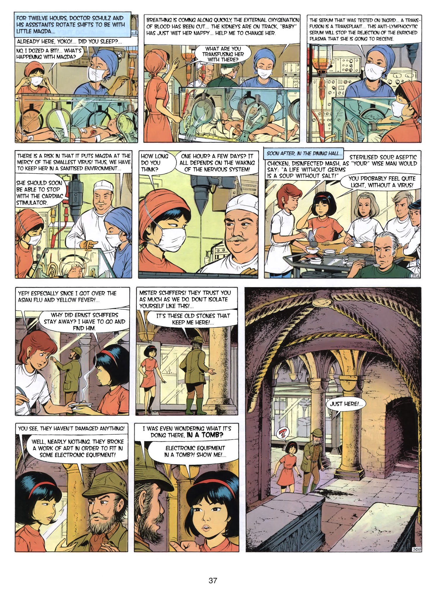 Read online Yoko Tsuno comic -  Issue #1 - 39