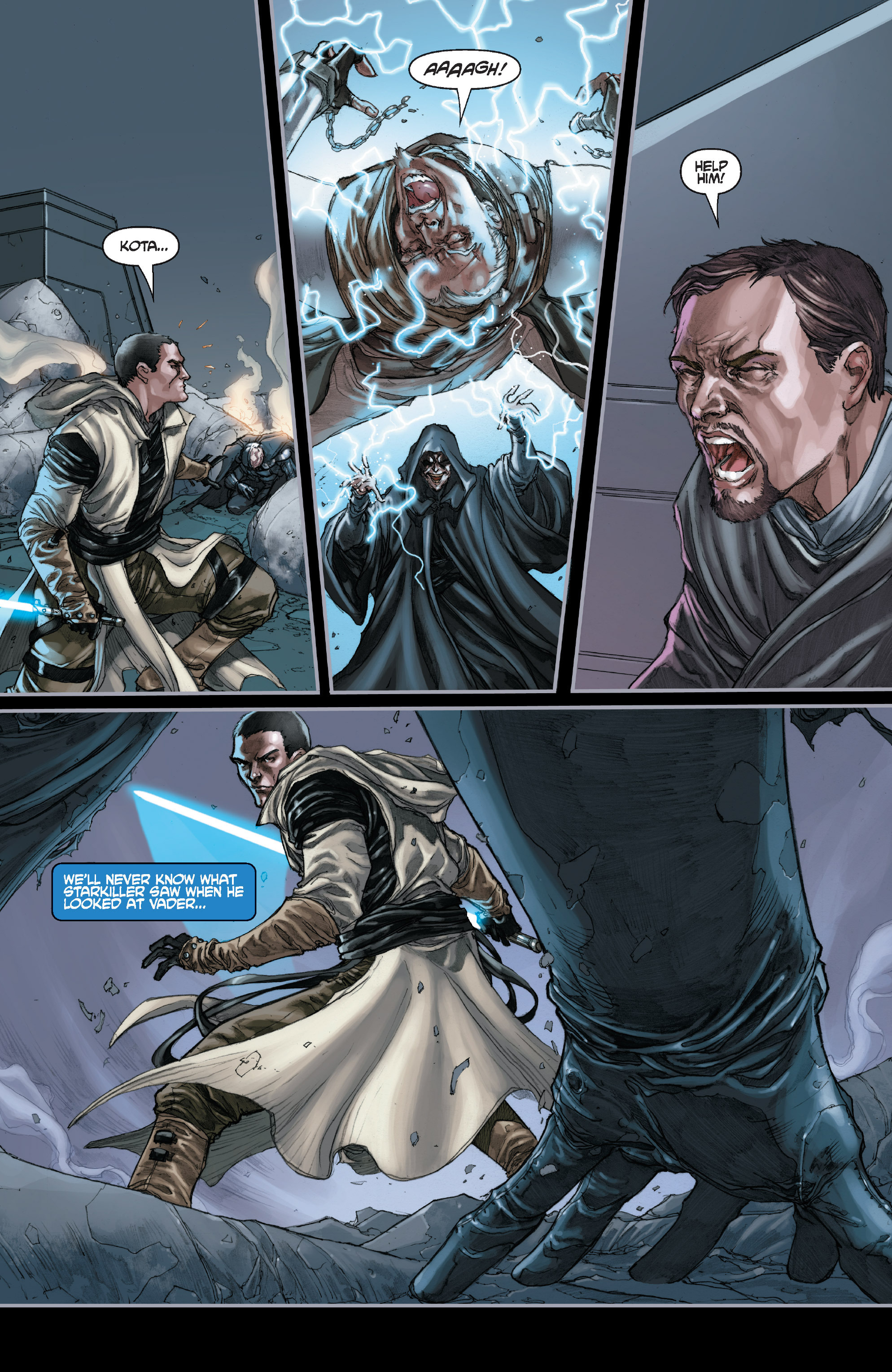 Read online Star Wars: The Force Unleashed comic -  Issue # Full - 111