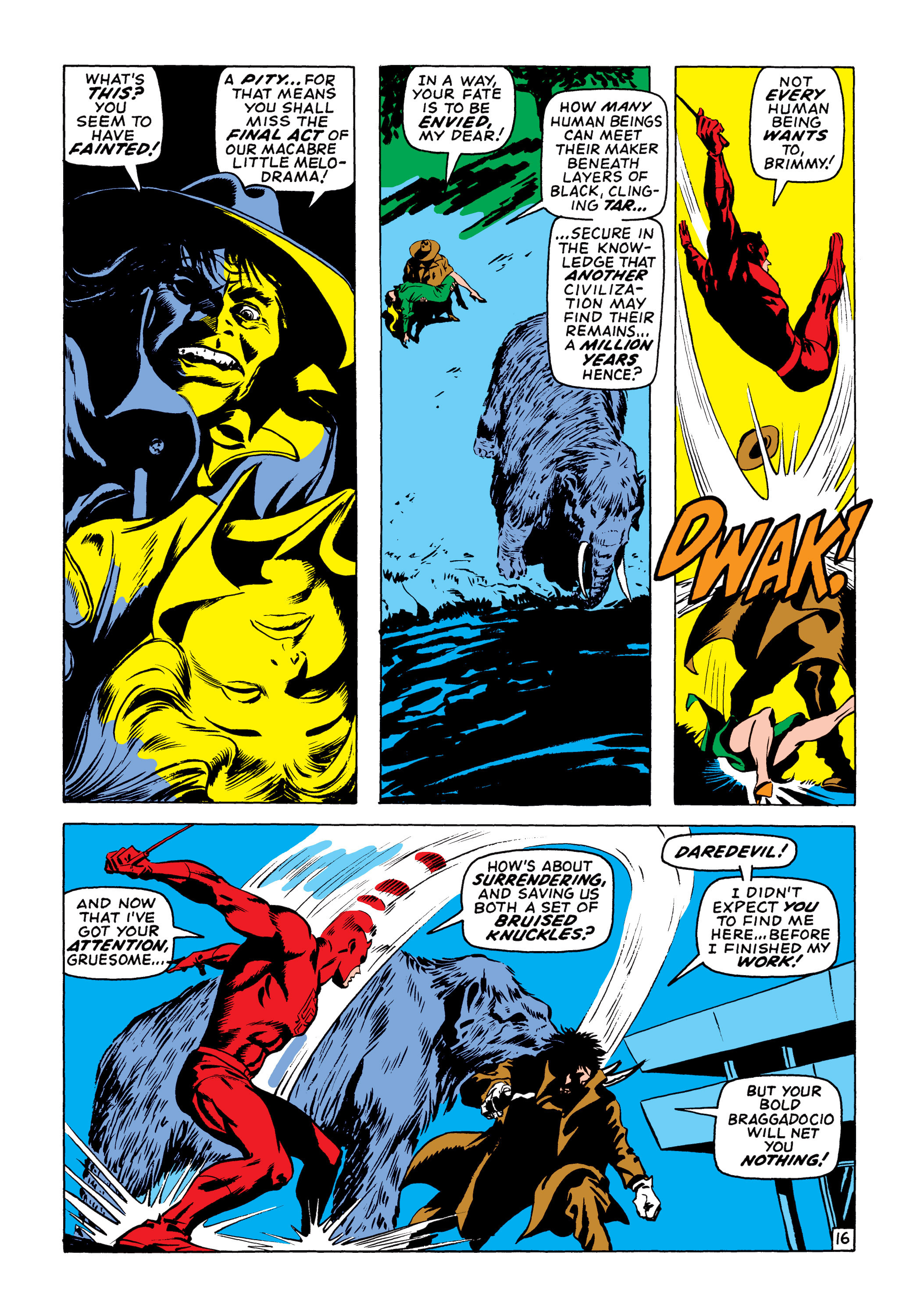 Read online Marvel Masterworks: Daredevil comic -  Issue # TPB 7 (Part 1) - 62