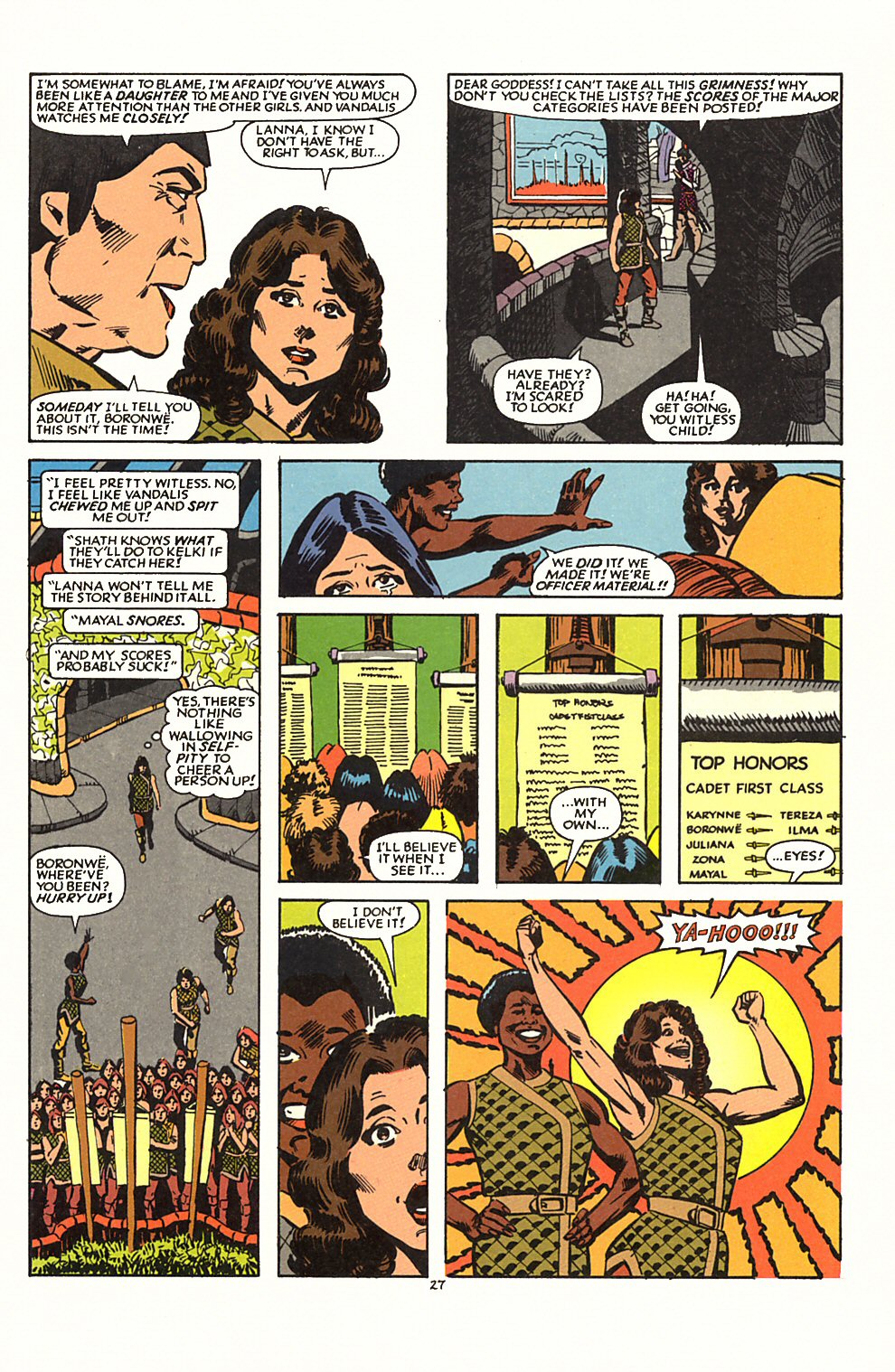 Read online Sisterhood of Steel comic -  Issue #1 - 29
