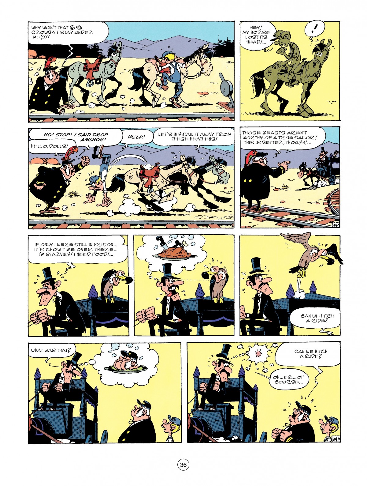 Read online A Lucky Luke Adventure comic -  Issue #53 - 36