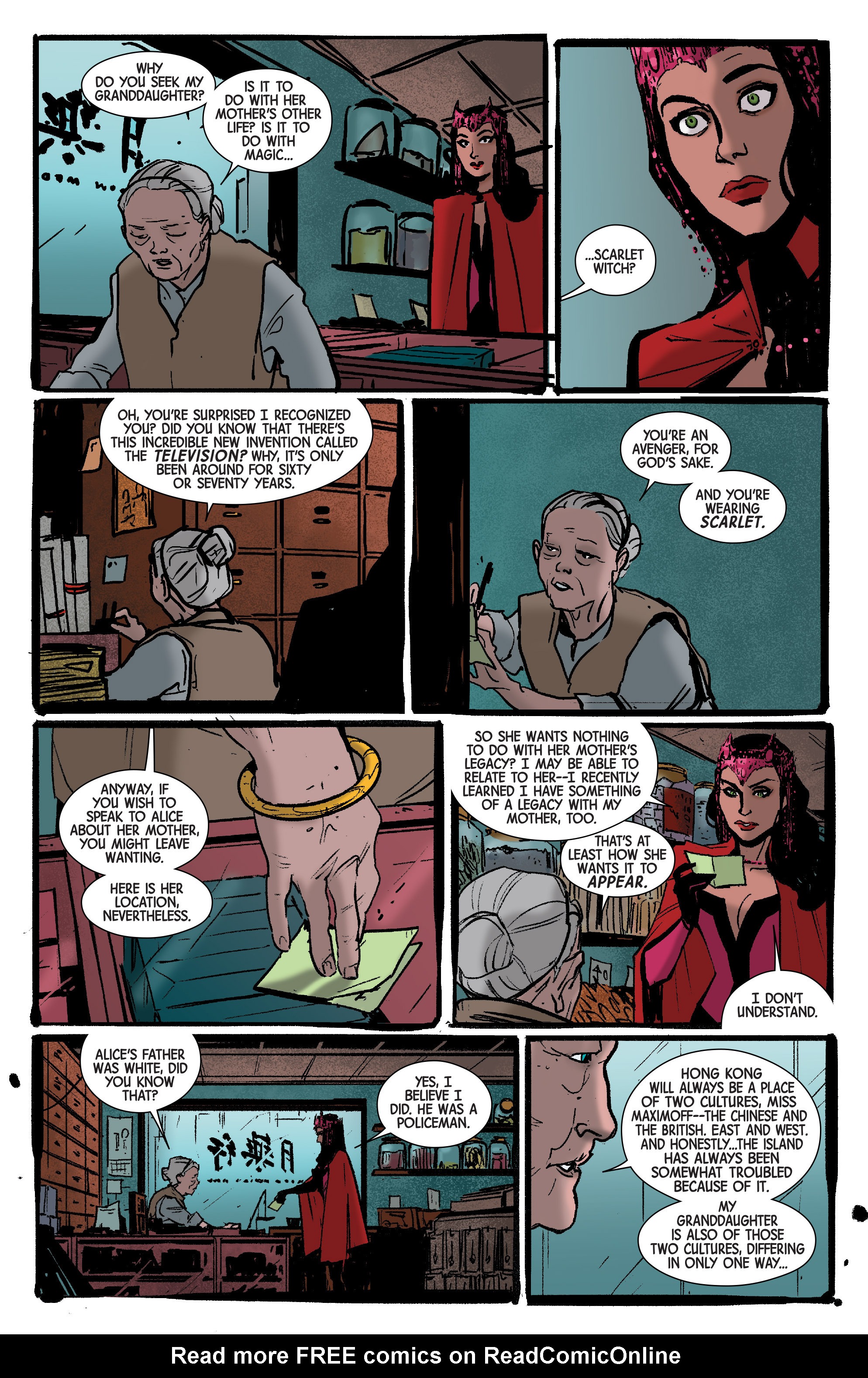 Read online Scarlet Witch (2016) comic -  Issue #7 - 8