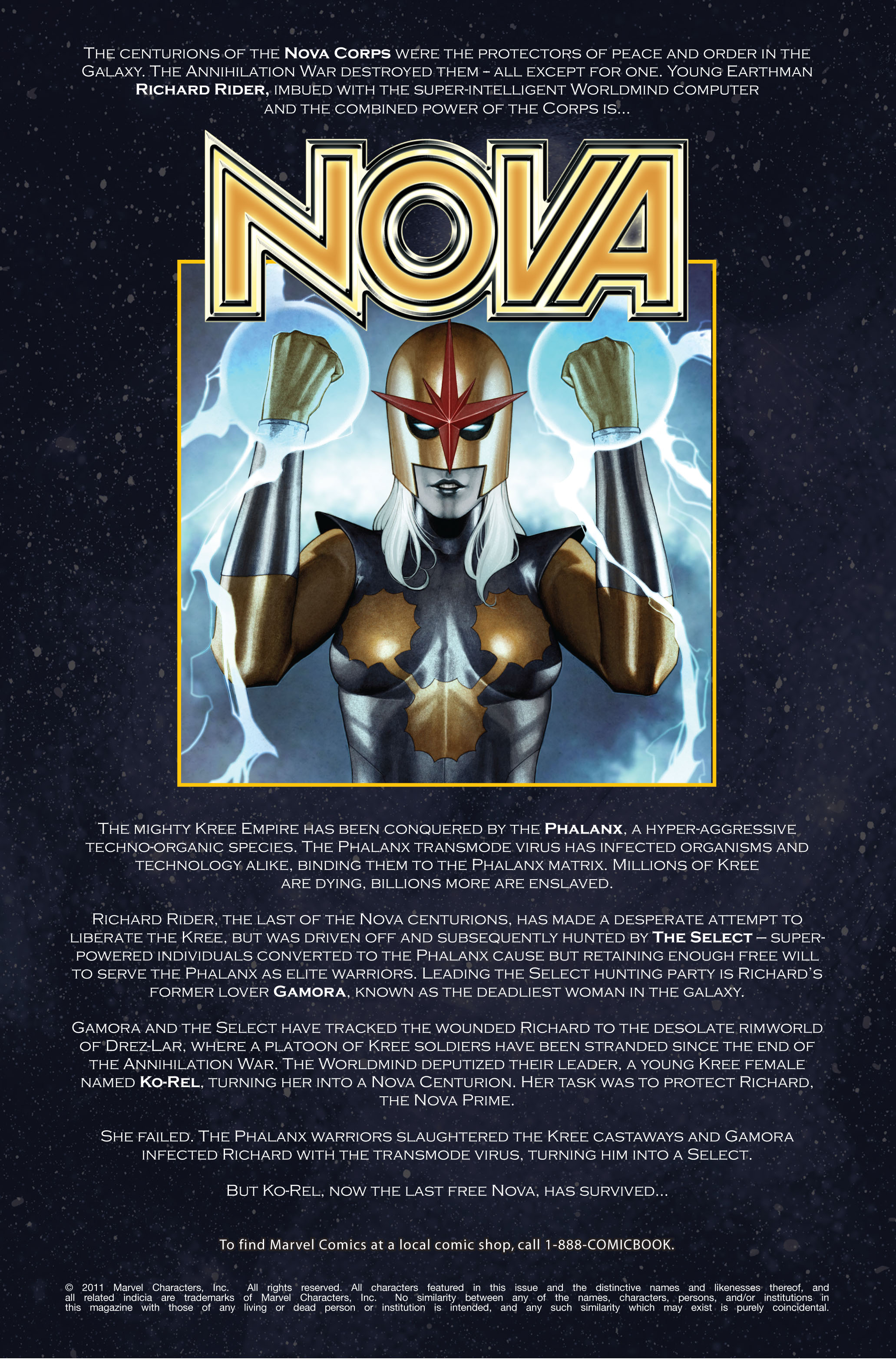 Read online Nova (2007) comic -  Issue #6 - 2