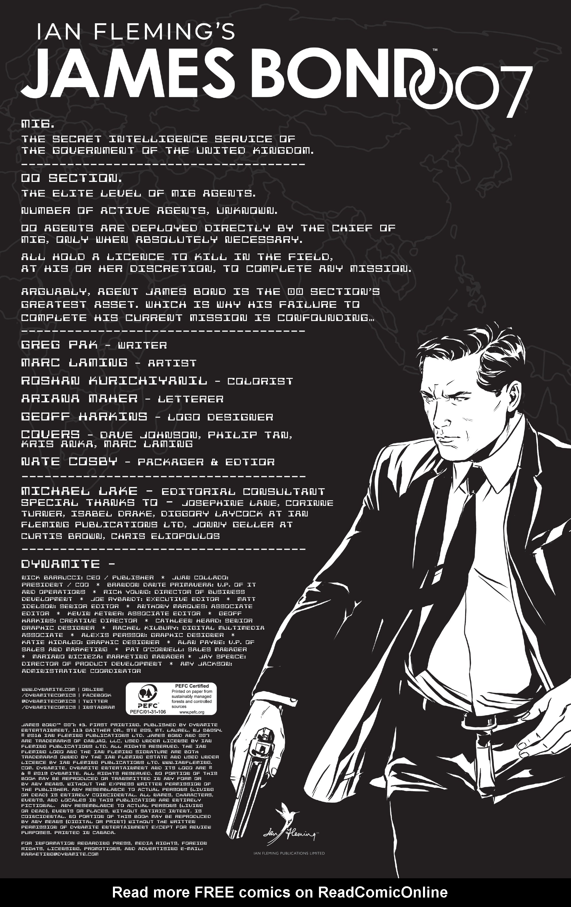 Read online James Bond: 007 comic -  Issue #3 - 2