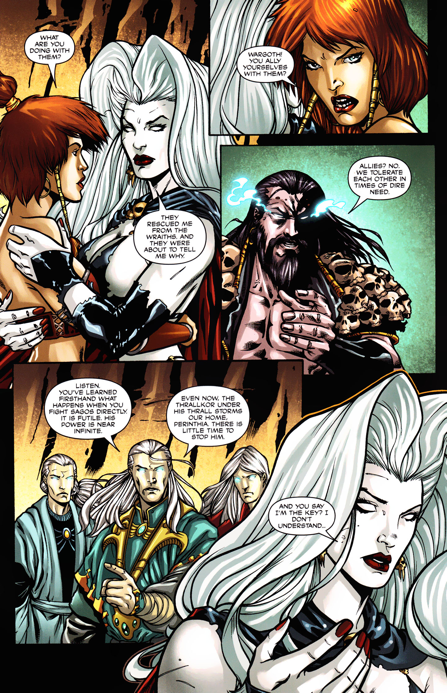 Read online Lady Death: Origins - Cursed comic -  Issue #2 - 15