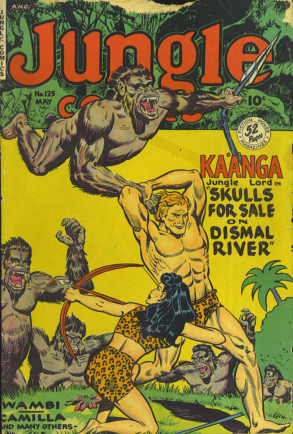Read online Jungle Comics comic -  Issue #125 - 1