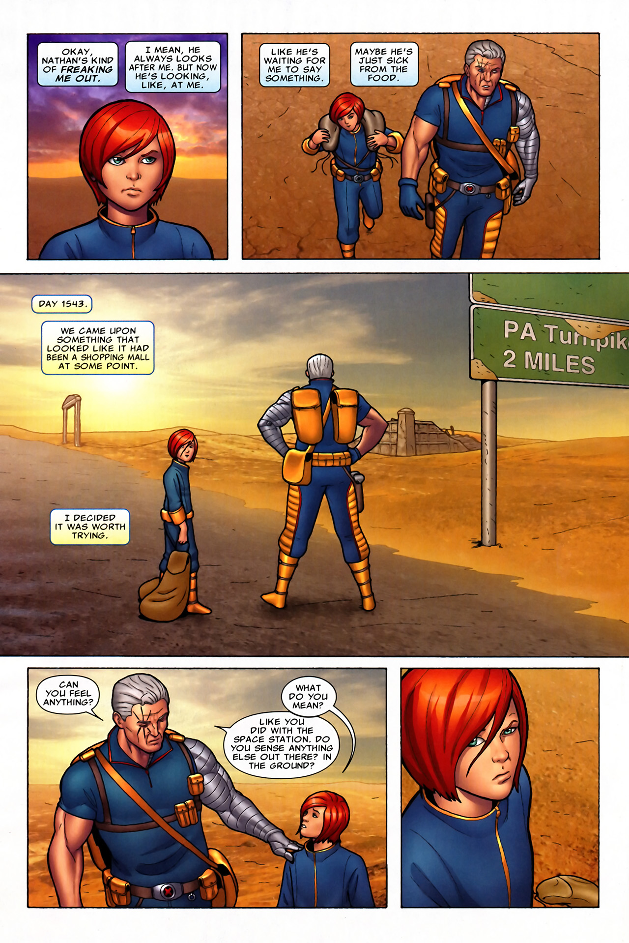 Read online Cable (2008) comic -  Issue #12 - 13