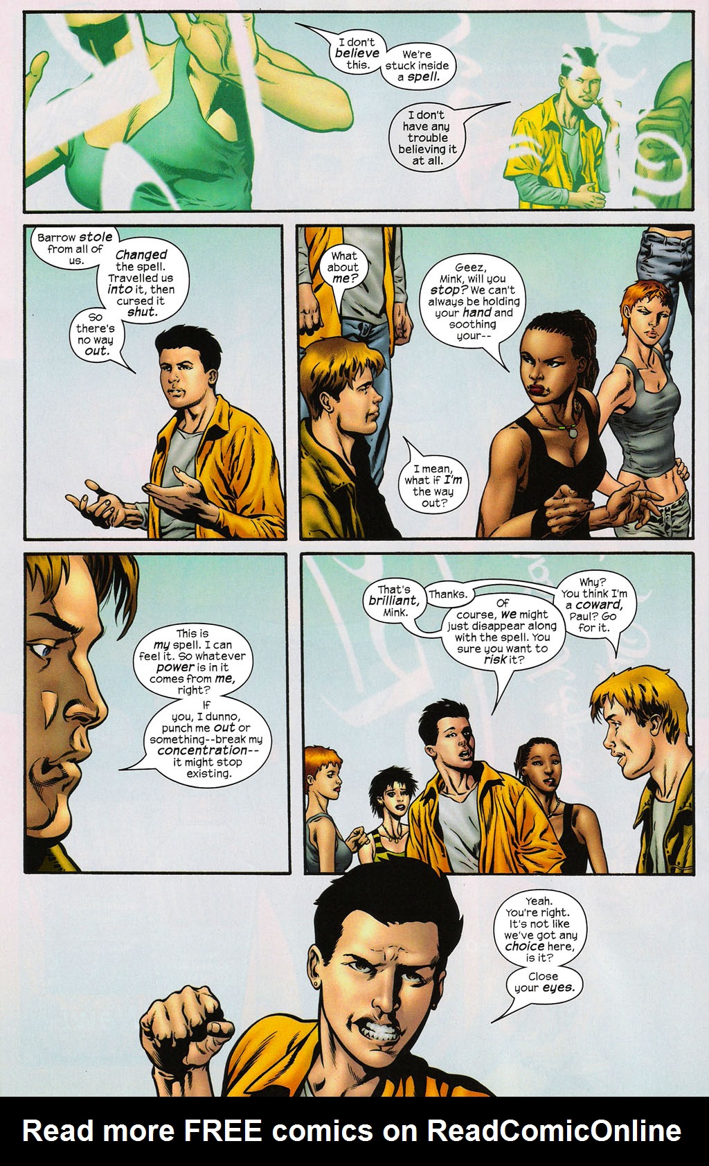 Read online Spellbinders comic -  Issue #6 - 14