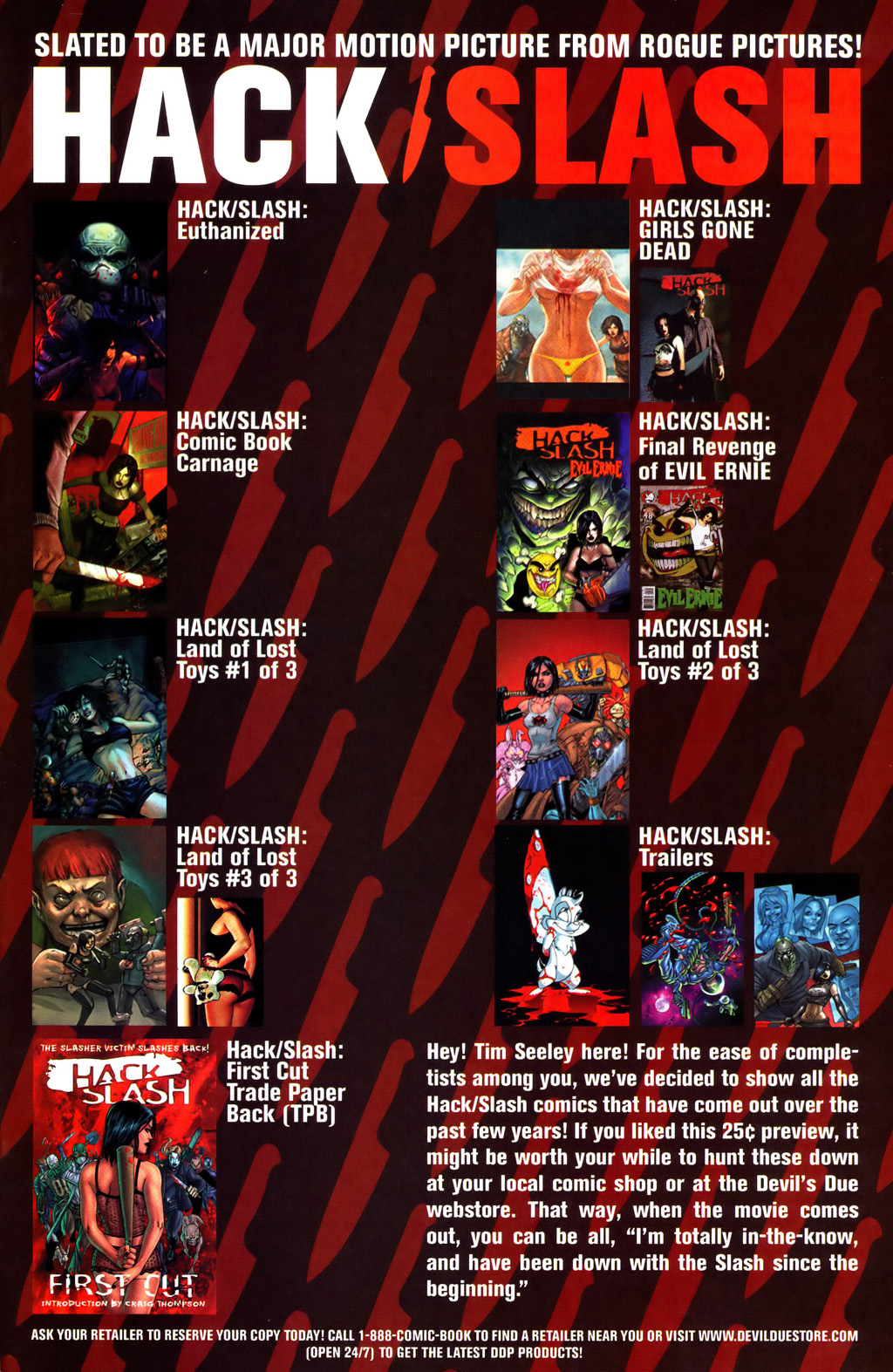 Read online Hack/Slash: Slice Hard comic -  Issue #0 - 13