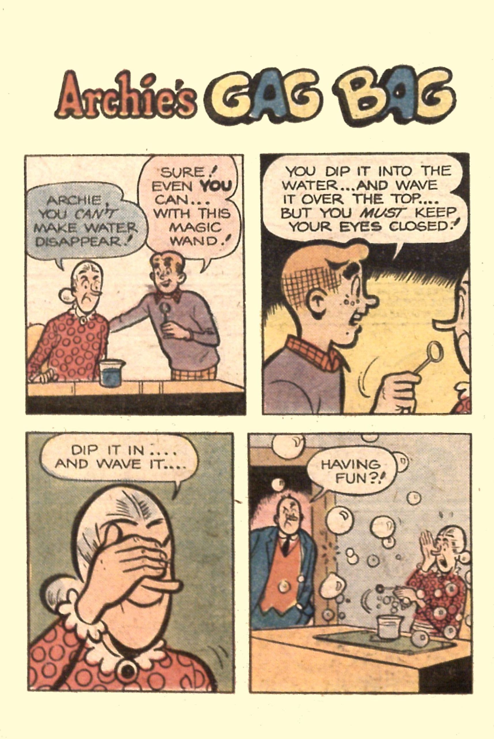 Read online Archie...Archie Andrews, Where Are You? Digest Magazine comic -  Issue #5 - 74