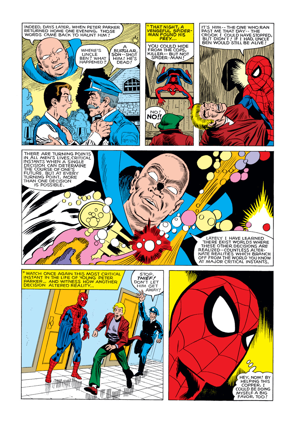 What If? (1977) issue 19 - Spider-Man had never become a crimefighter - Page 4