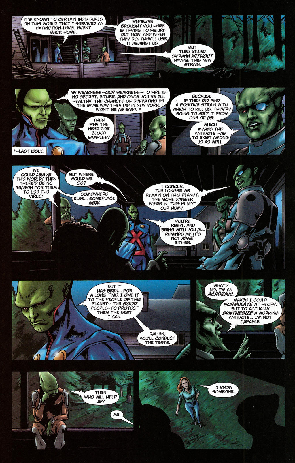 Read online Martian Manhunter (2006) comic -  Issue #5 - 23