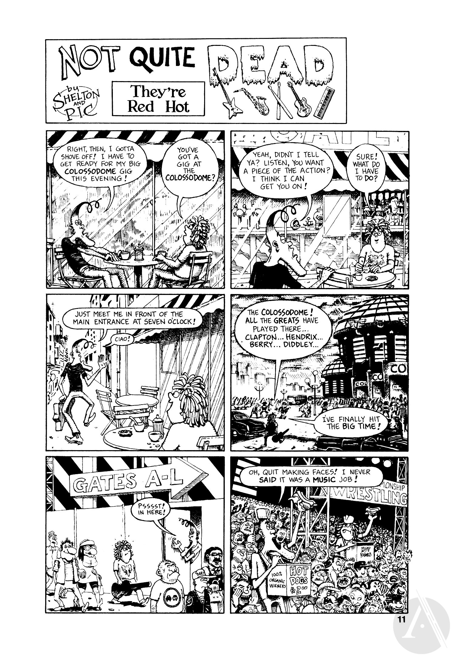 Read online Not Quite Dead comic -  Issue #1 - 13