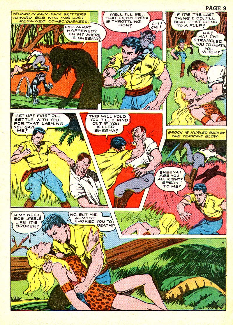 Read online Sheena, Queen of the Jungle (1942) comic -  Issue #3 - 12