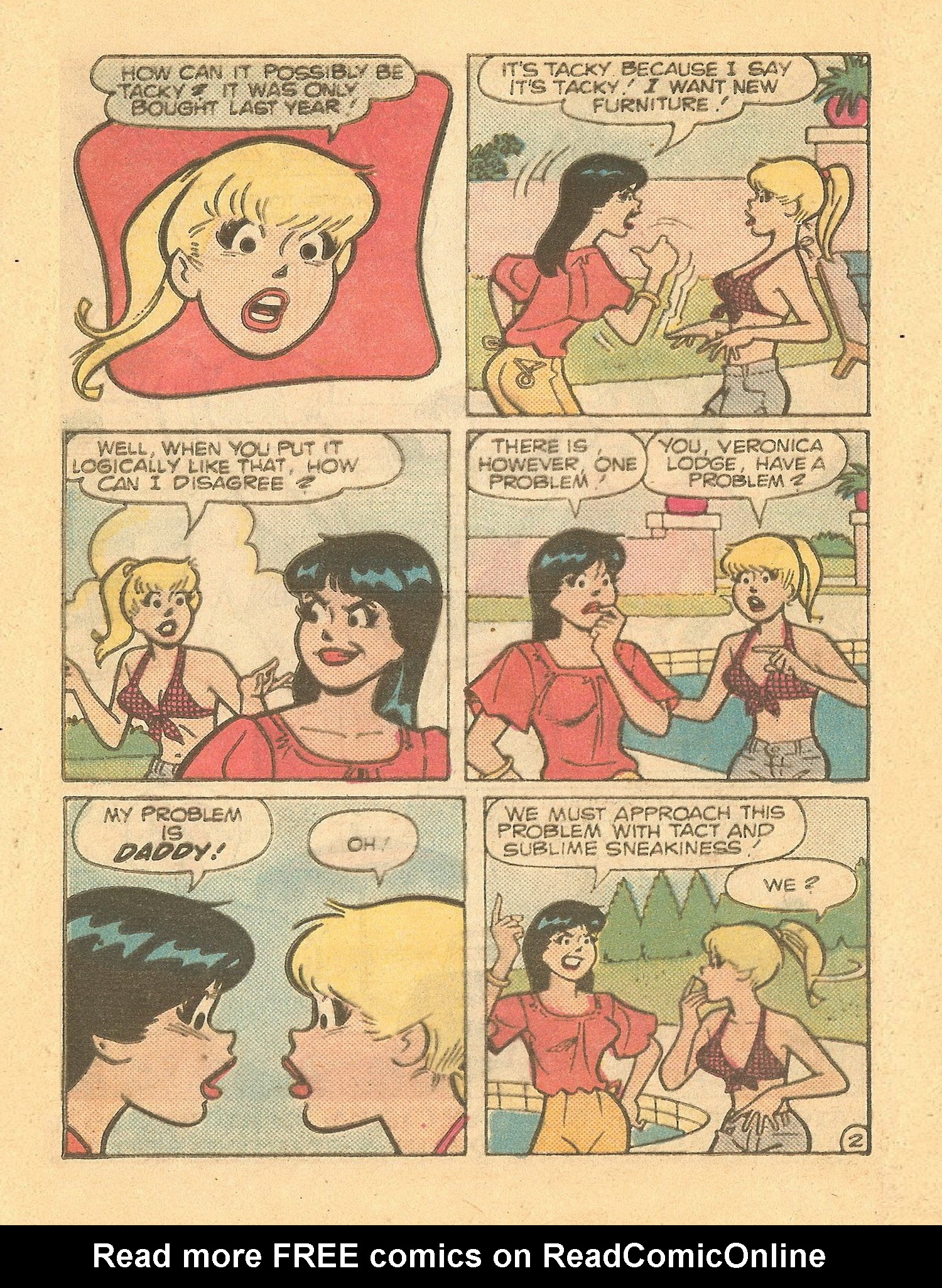 Read online Betty and Veronica Digest Magazine comic -  Issue #27 - 43