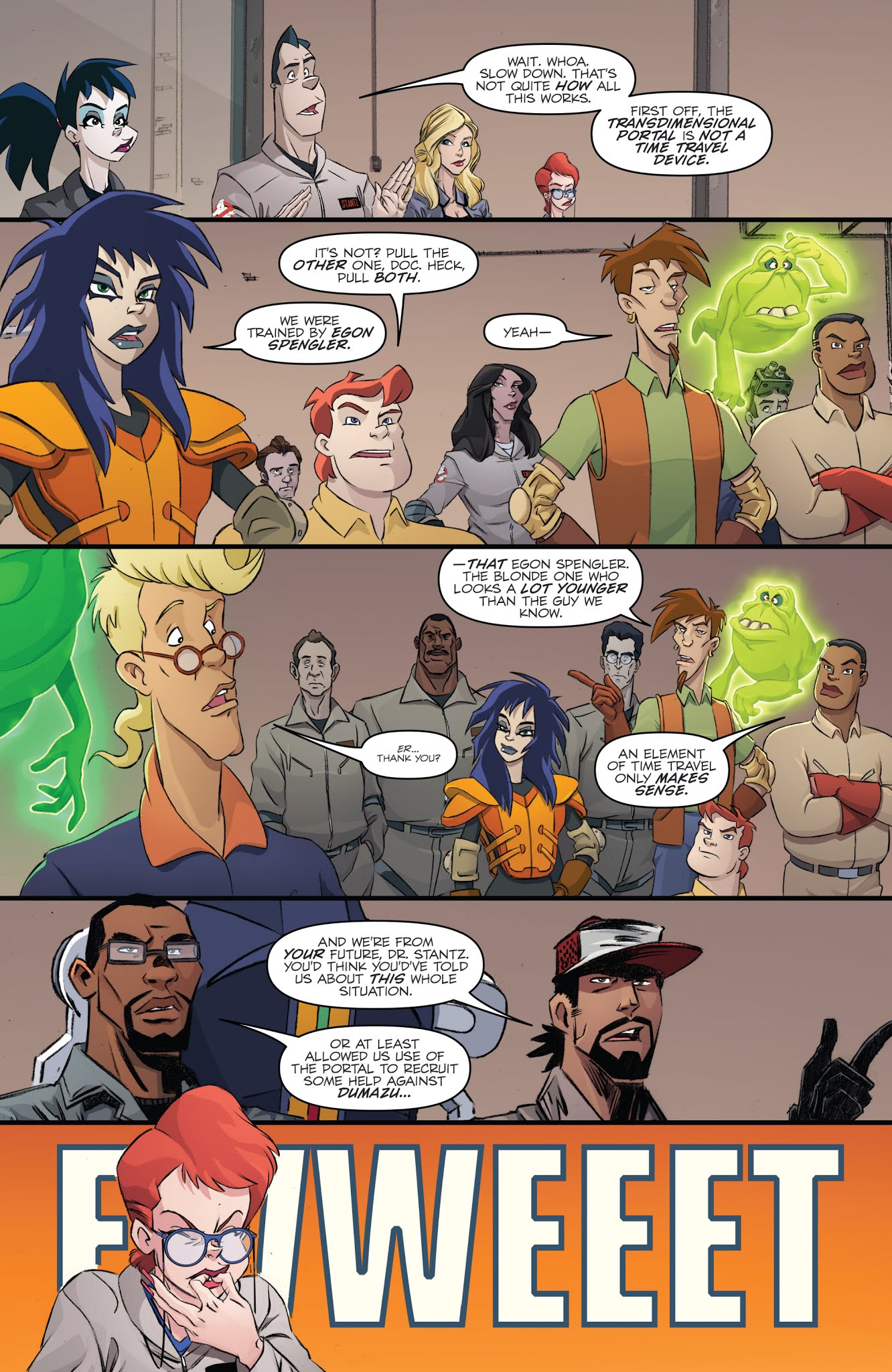 Read online Ghostbusters: Crossing Over comic -  Issue #3 - 9
