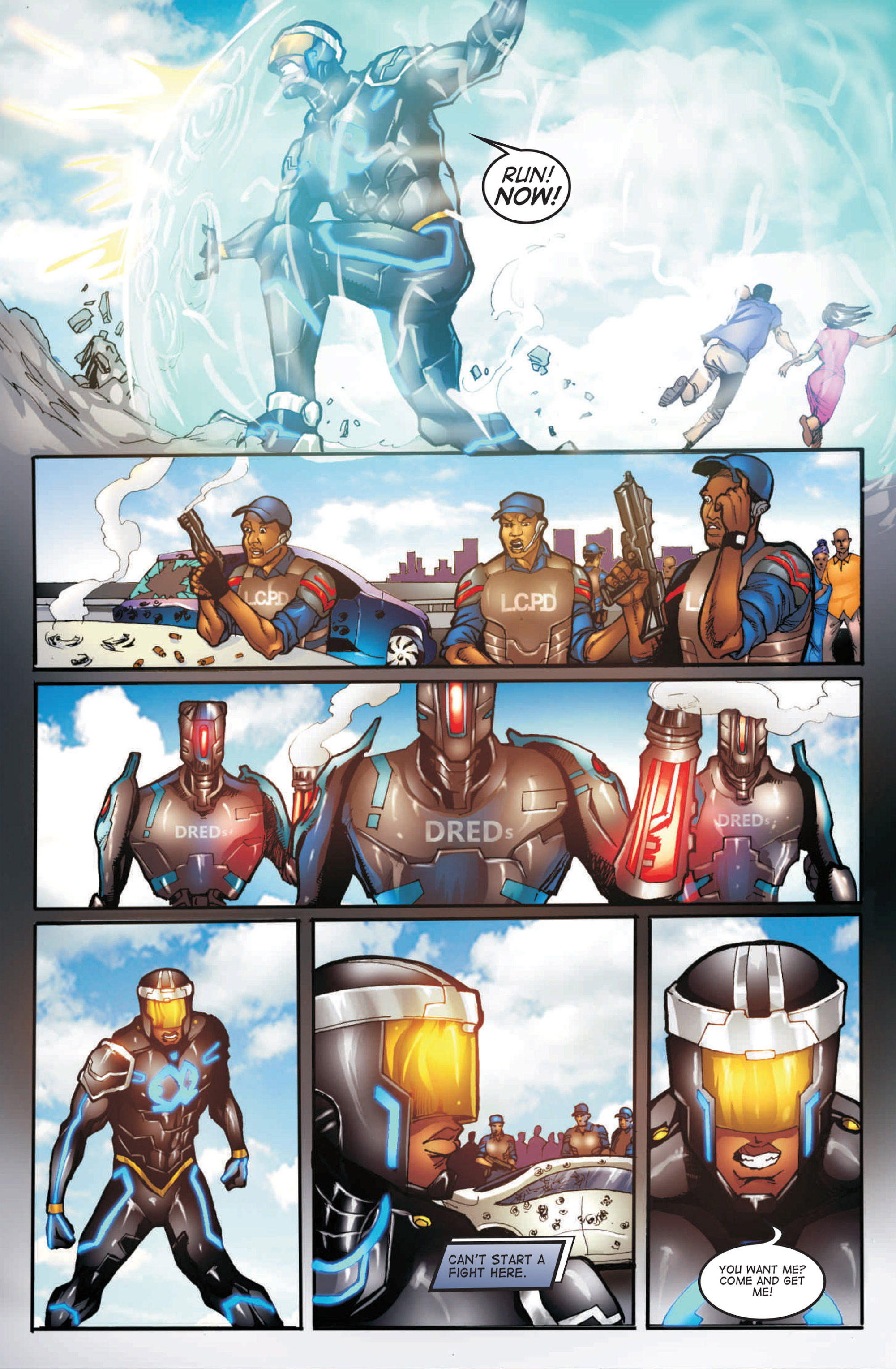 Read online E.X.O.: The Legend of Wale Williams comic -  Issue # TPB 1 - 8