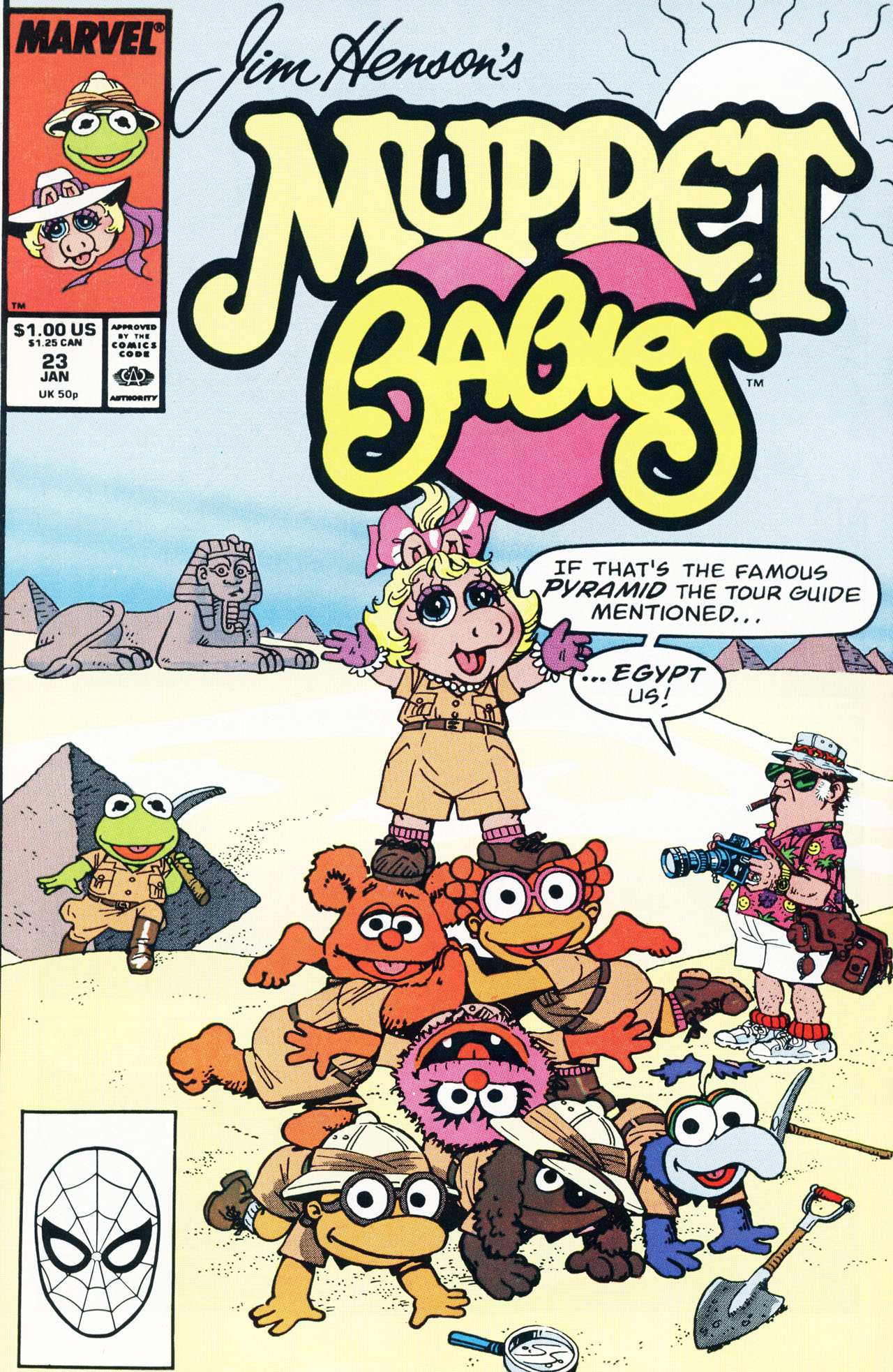 Read online Muppet Babies comic -  Issue #23 - 1
