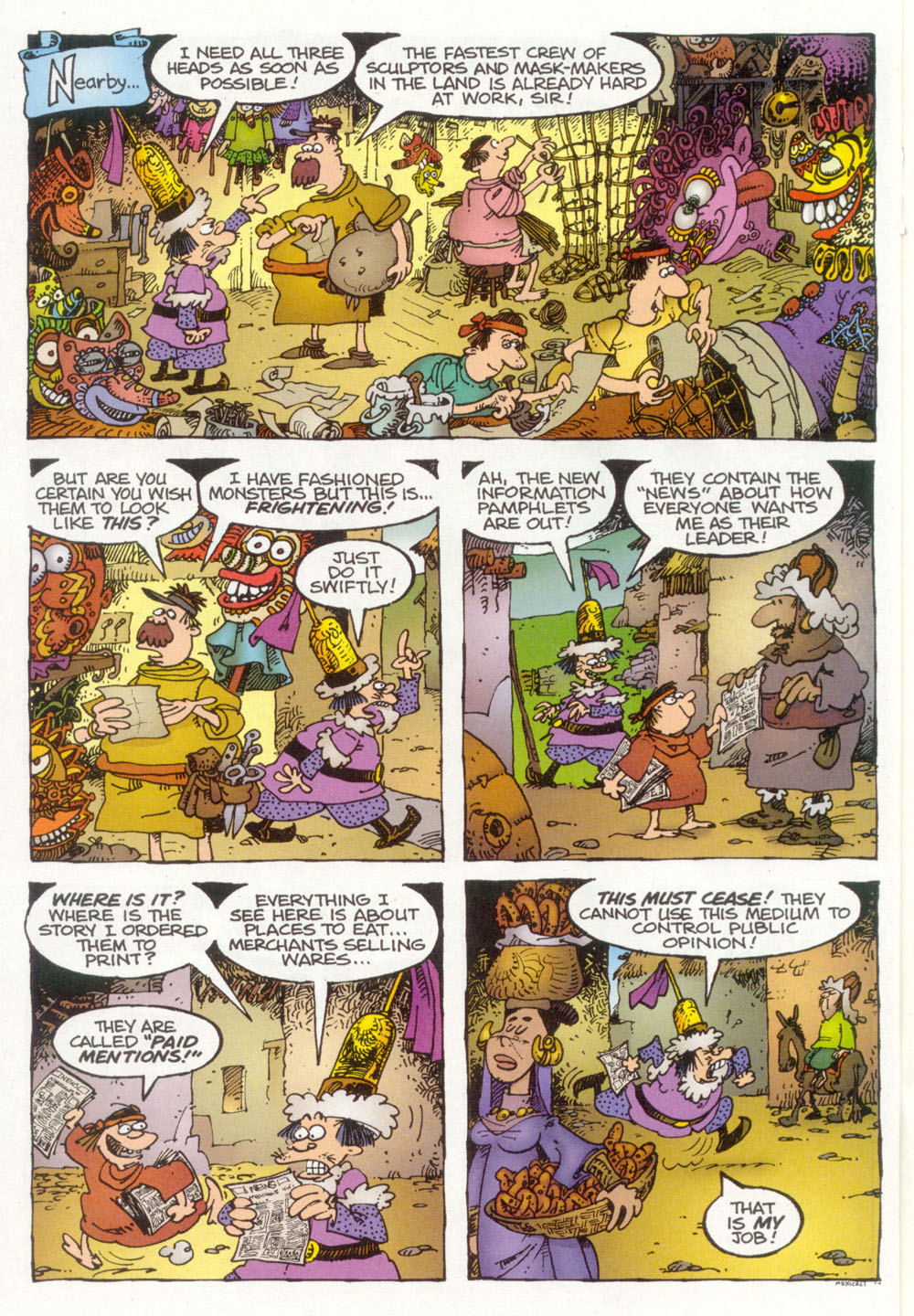 Read online Sergio Aragonés' Groo: Mightier Than the Sword comic -  Issue #4 - 16