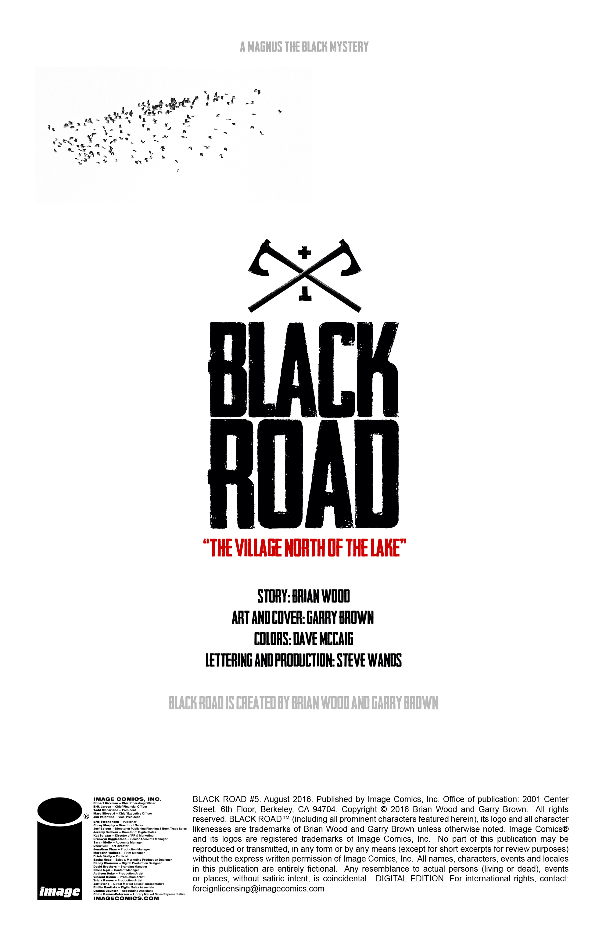 Read online Black Road comic -  Issue #5 - 2