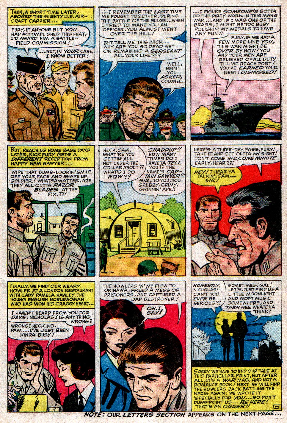 Read online Sgt. Fury comic -  Issue #10 - 31