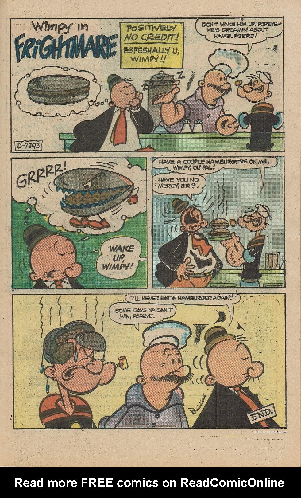 Read online Popeye (1948) comic -  Issue #132 - 21