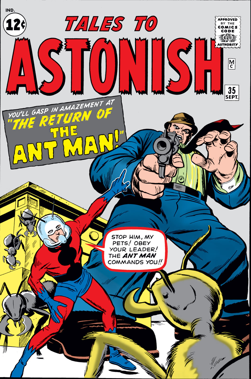 Read online Tales to Astonish (1959) comic -  Issue #35 - 1