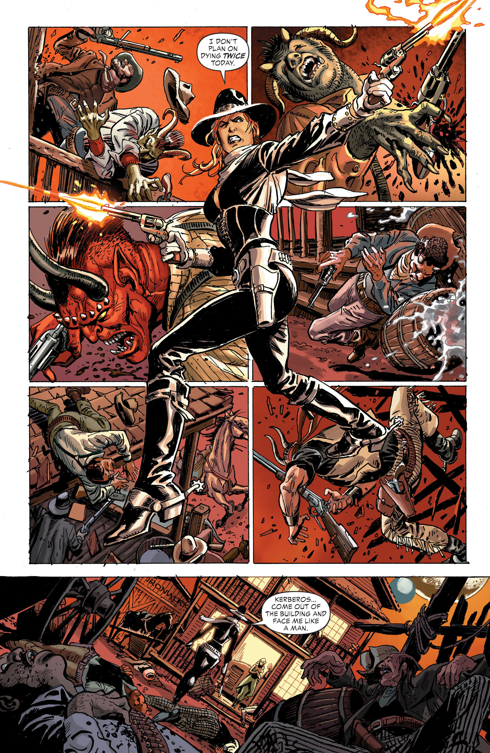 Read online All-Star Western (2011) comic -  Issue #31 - 22
